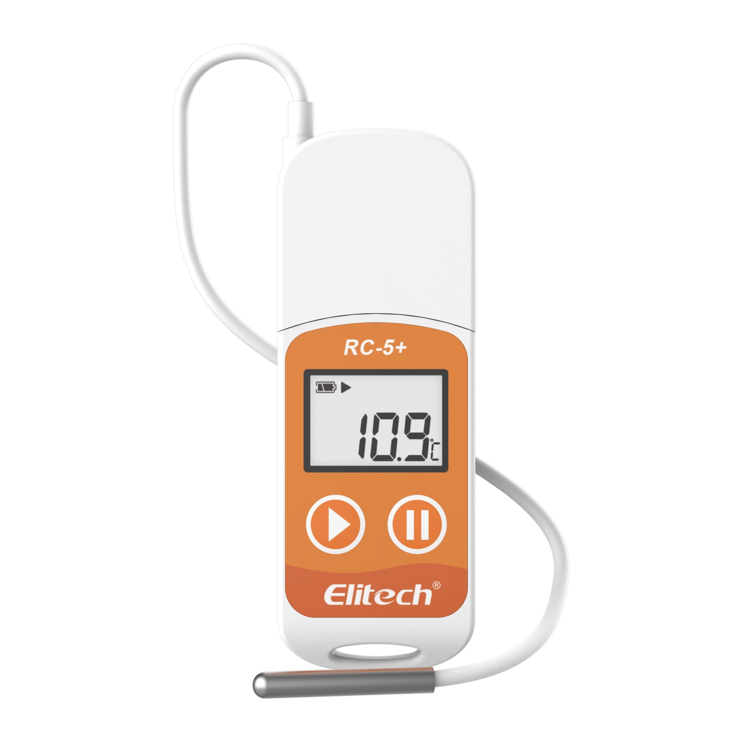 Elitech RC-5+ TE PDF USB-Temperaturdatenlogger mit externer Sonde -40℃~85℃