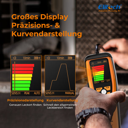 Elitech ILD-100H Tragbarer Heizdiode-Kältemittel-Lecksucher